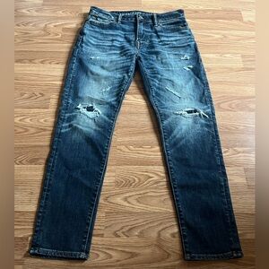 American Eagle Outfitters Dark Blue Denim Jeans